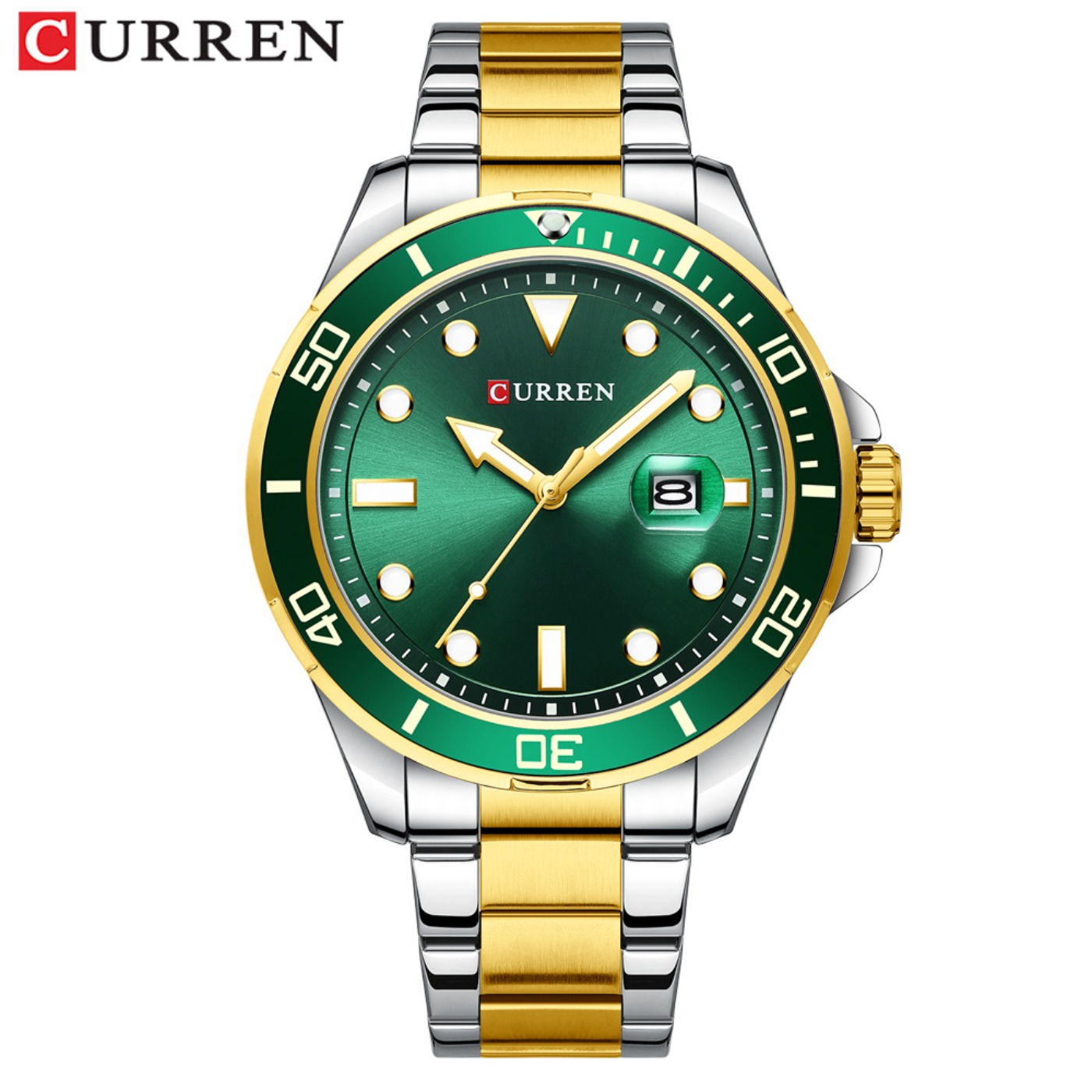 Luxury Watch All Brands - Reloj CURREN de la Serie Green