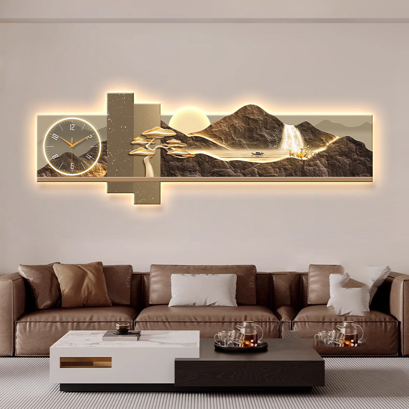 Luxury Watch Europe - Reloj de Pared de Gran Tamaño,