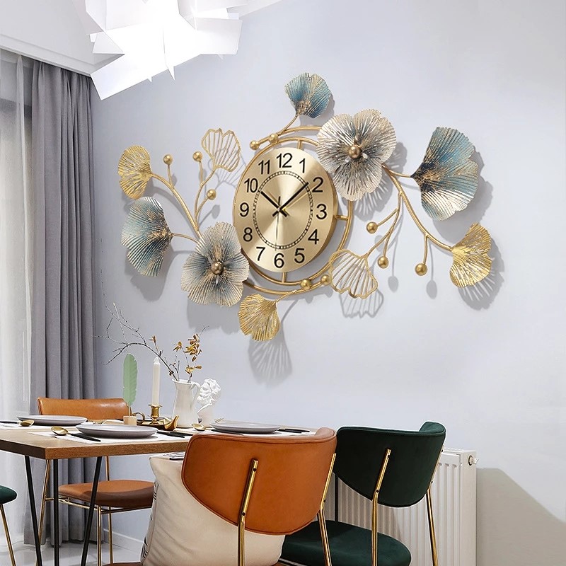 Luxury Watch Europe - Reloj de pared grande, diseño moderno,
