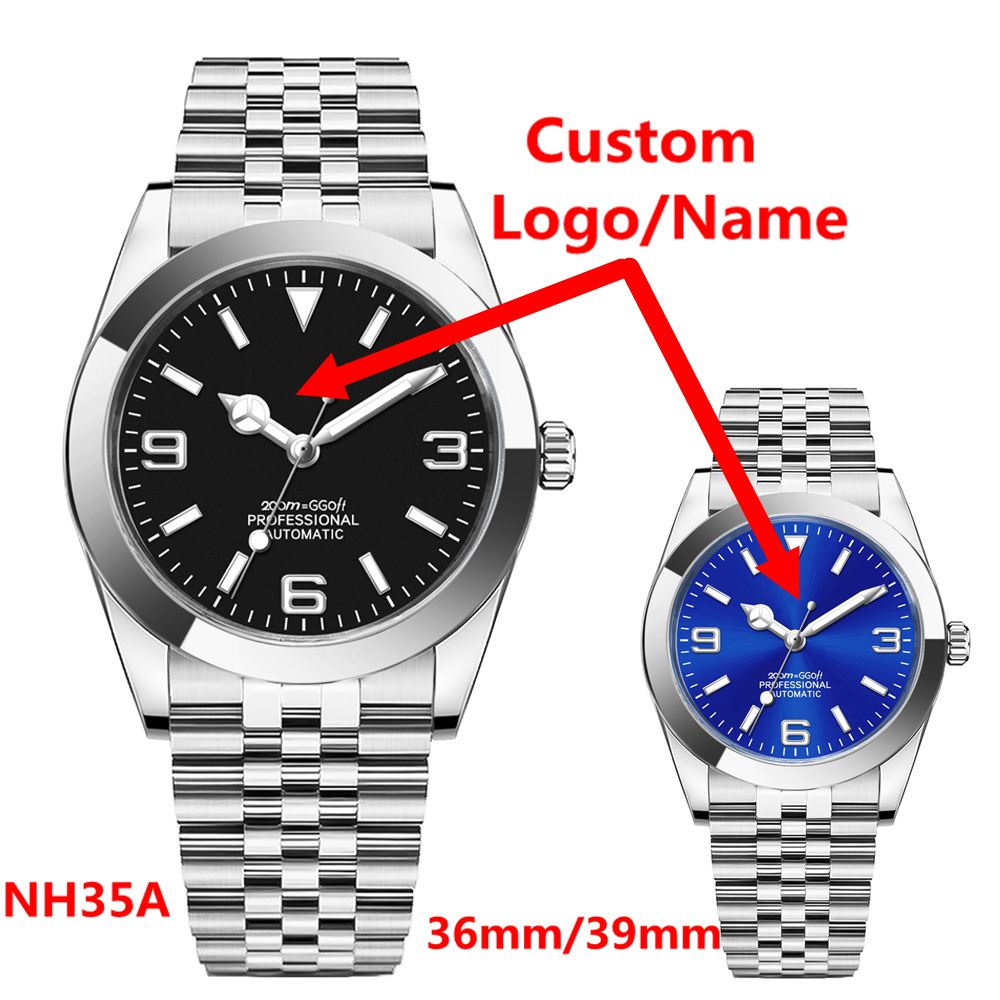 Luxury Watch Women - Reloj NH35 de Lujo con Logotipo
