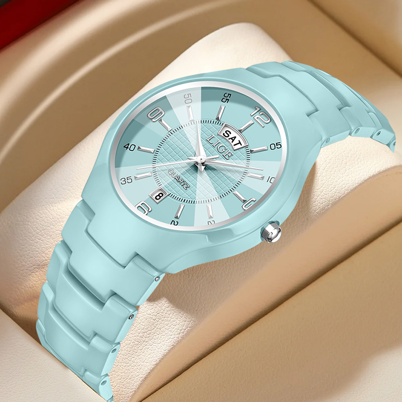 Luxury Watch Women - Relojes LIGE de cuarzo elegantes y