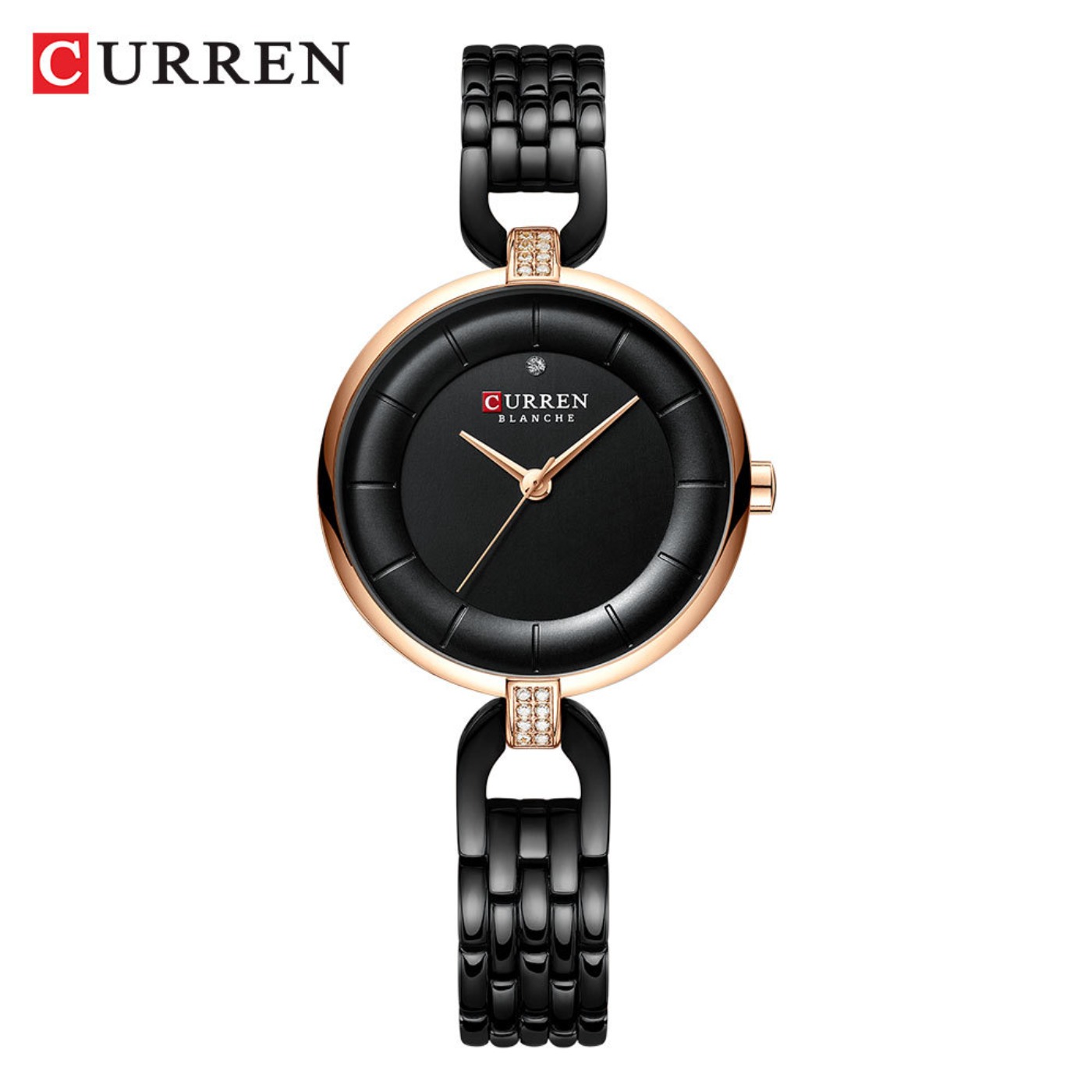 Luxury Watch Women - Reloj de pulsera CURREN de cuarzo