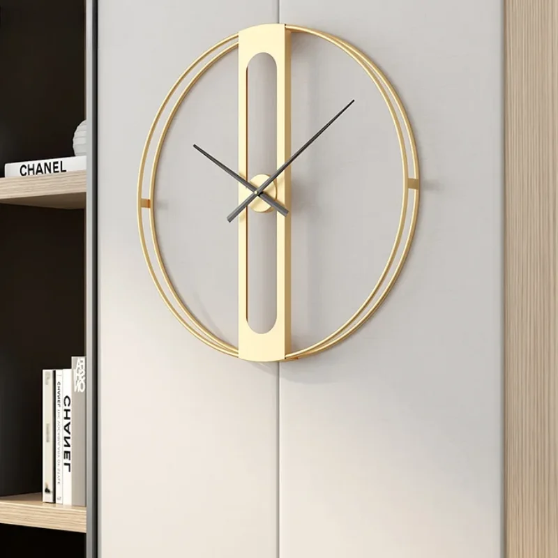 Luxury Watch Europe - Relojes de pared dorados minimalistas, mecanismo