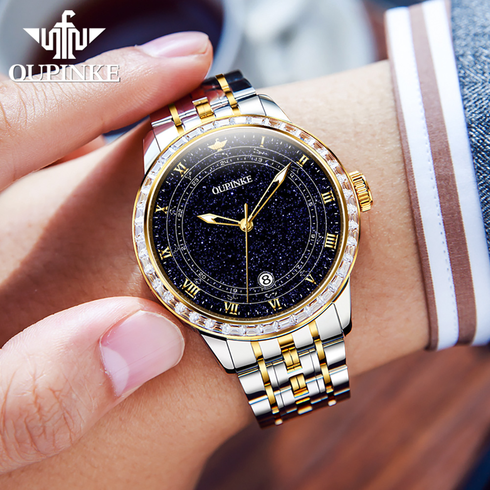 Reloj OUPINKE 3203 de Moda par - Luxury Watch All Brands reseña y precio