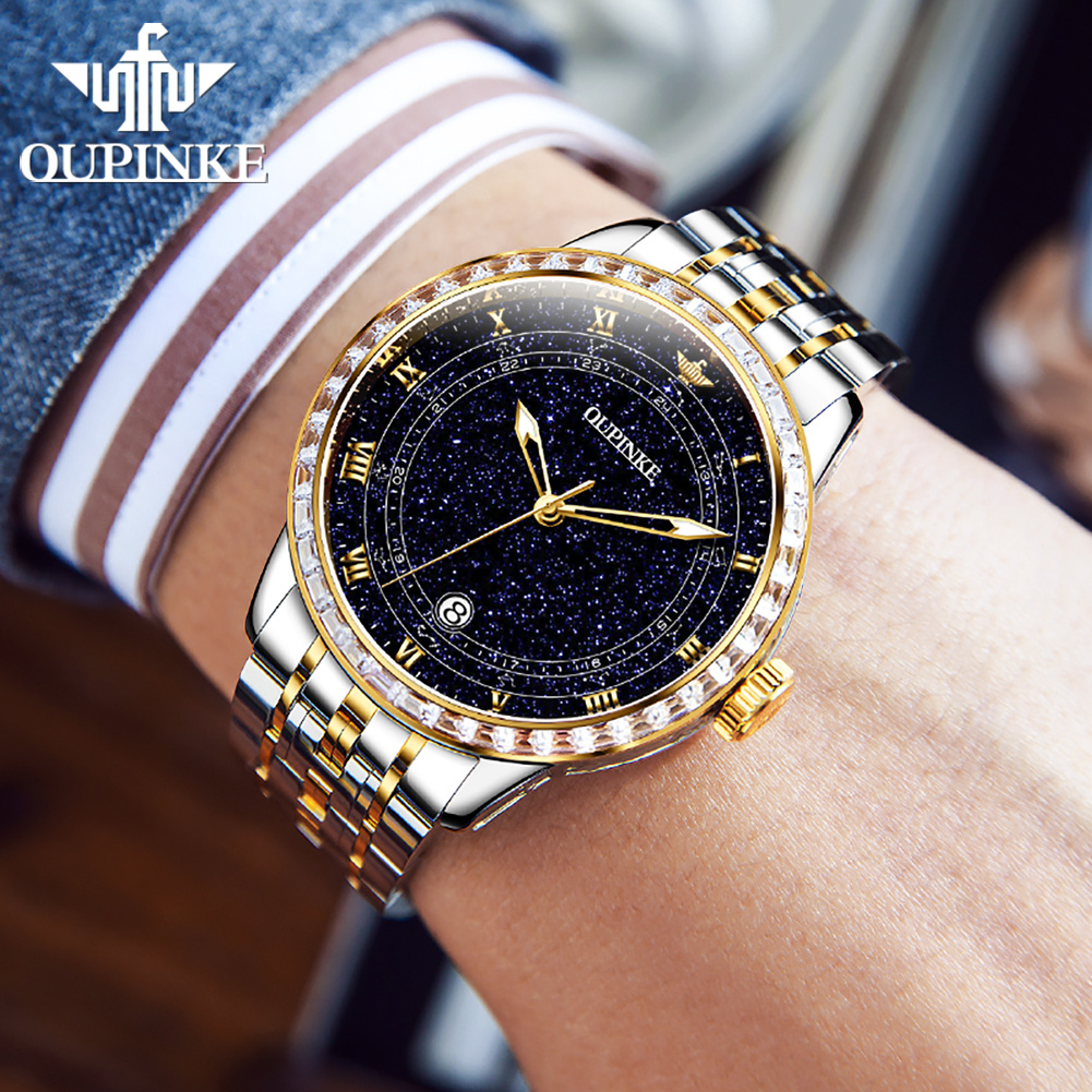 Reloj OUPINKE 3203 de Moda par - Luxury Watch All Brands reseña y precio