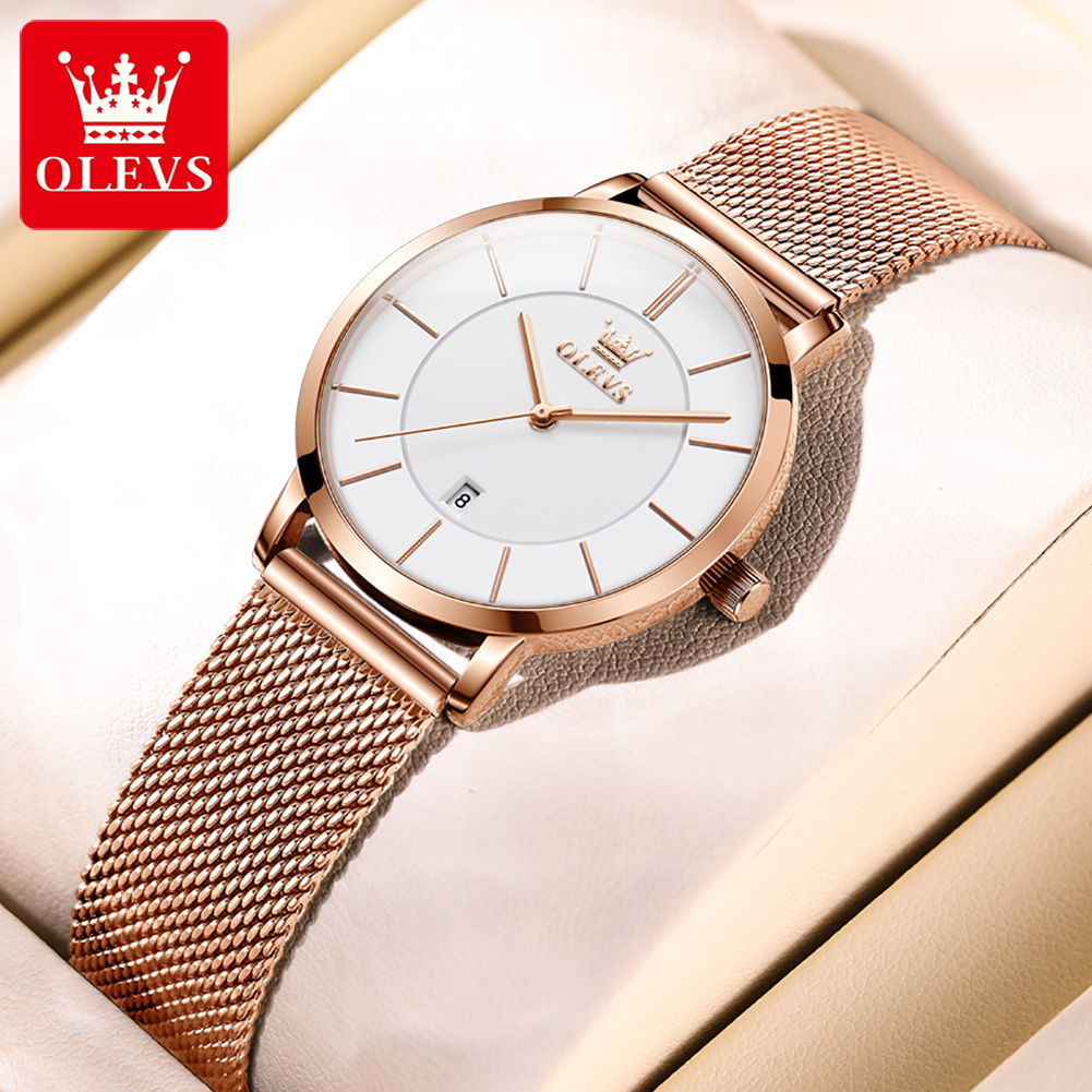 OLEVS reloj de mujer 5869 eleg - Luxury Watch Brands reseña y precio