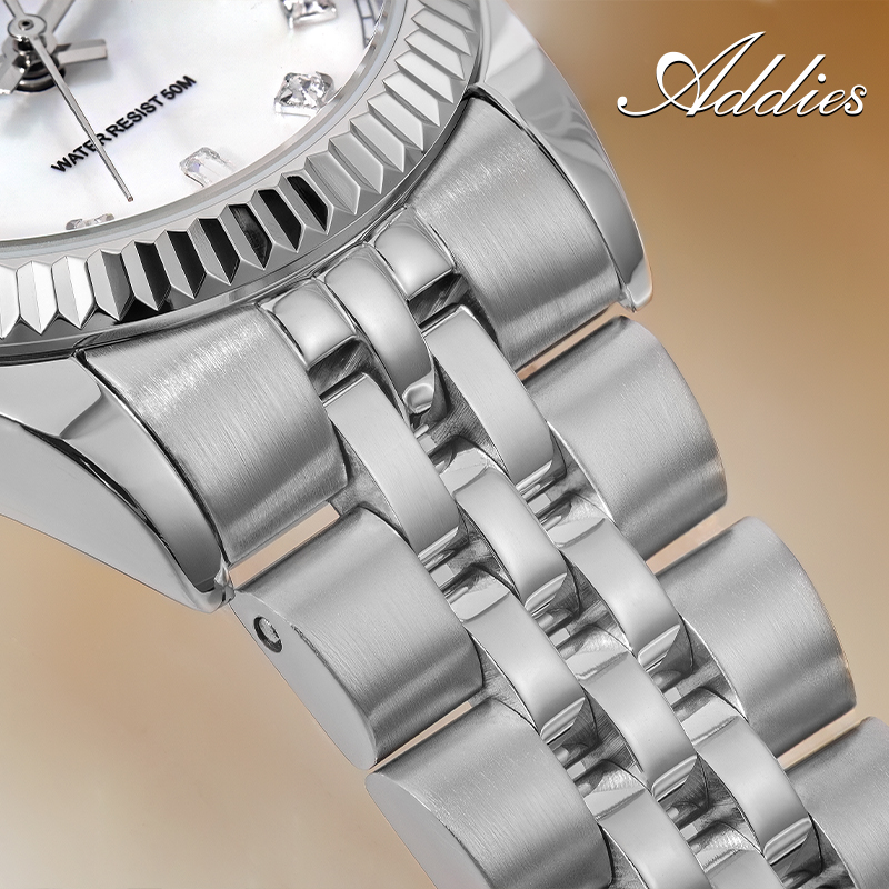 Reloj ADDIES de acero inoxidab - Luxury Watch All Brands reseña y precio