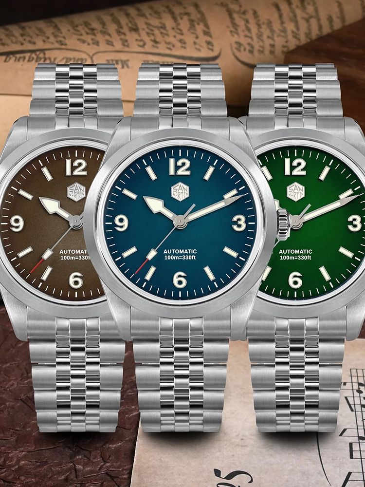 Reloj San Martin de 38mm para  - Luxury Watch Usa reseña y precio