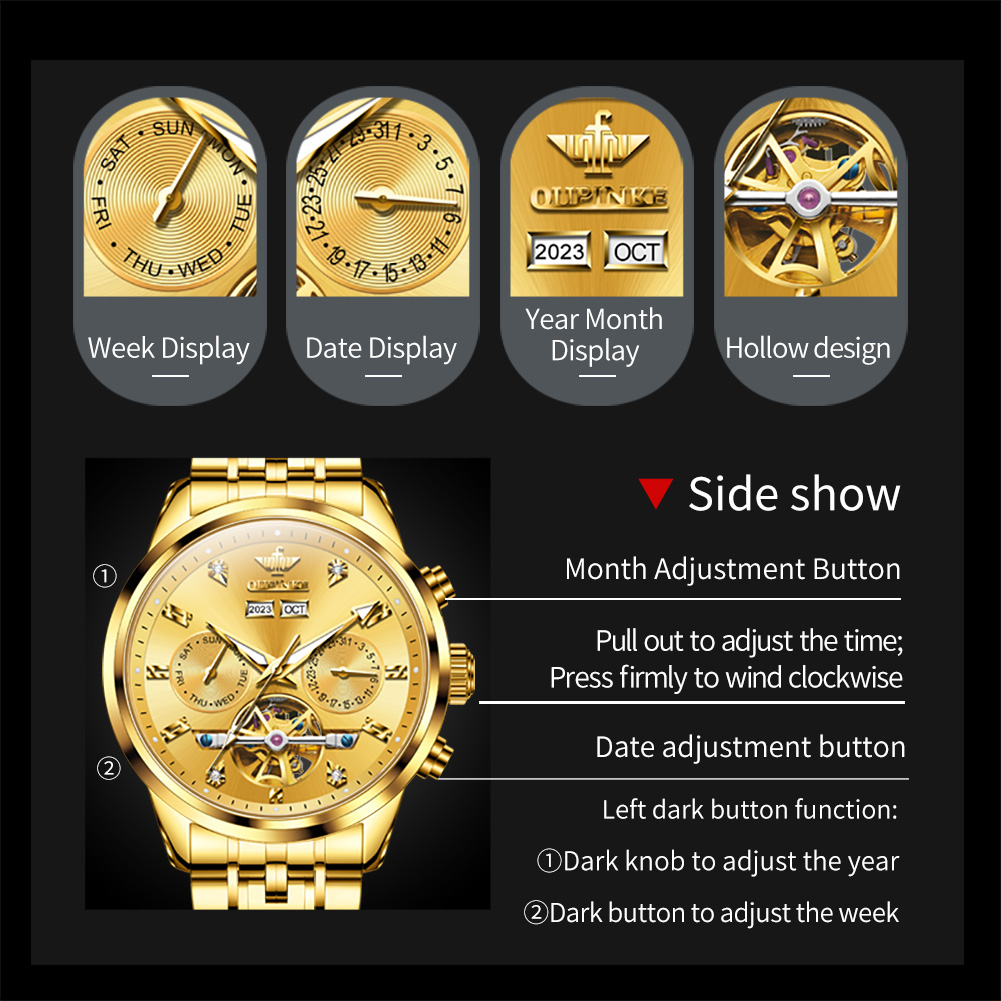 OUPINKE 3248 Tourbillon reloj  - Luxury Watch All Brands reseña y precio