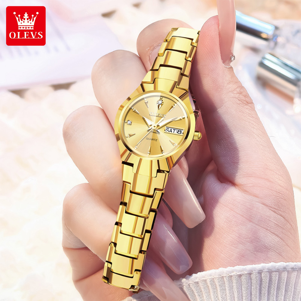OLEVS reloj de mujer 8697 relo - Luxury Watch Women reseña y precio