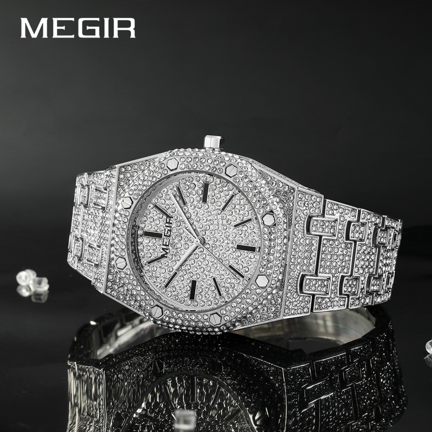 Reloj MEGIR de cuarzo de lujo  - Luxury Watch Brands reseña y precio