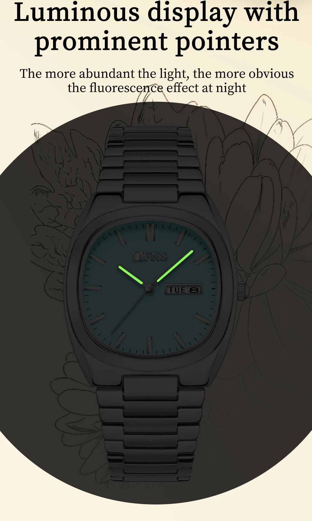 OFNS nuevo 1566 reloj de cuarz - Luxury Watch Value reseña y precio