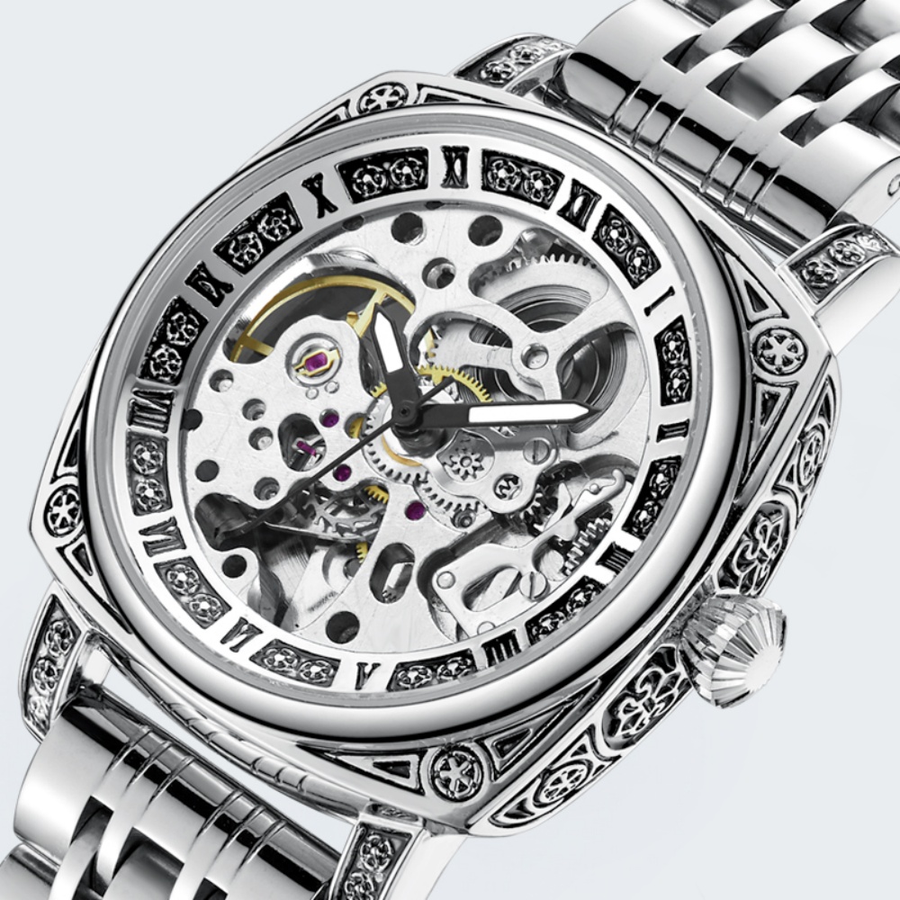 Reloj mecánico hueco personali - Luxury Watch Value reseña y precio