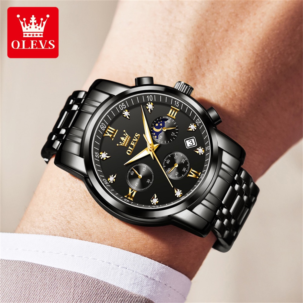 OLEVS Relojes populares para h - Luxury Watch Brands reseña y precio