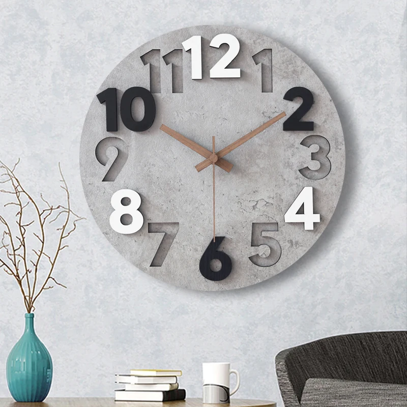 Reloj de pared 3d moderno, mec - Luxury Watch Europe reseña y precio