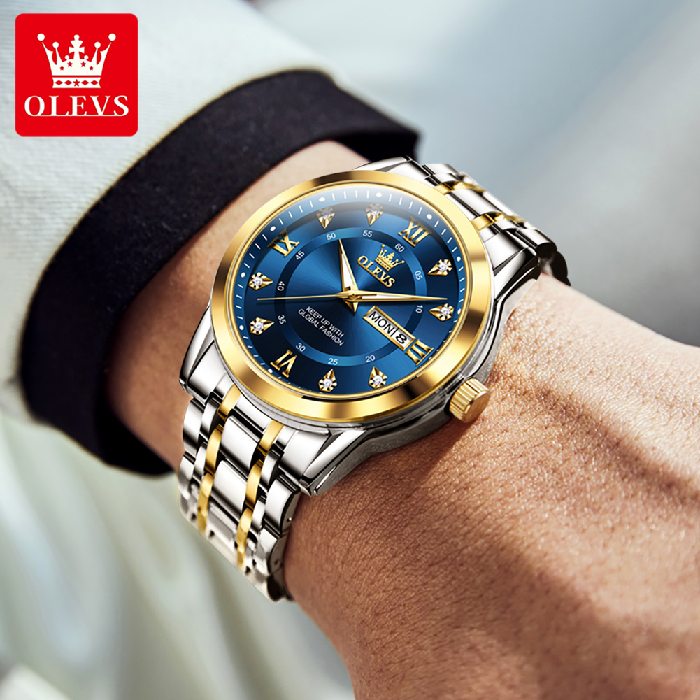 Marca OLEVS, relojes de moda p - Luxury Watch Brands reseña y precio