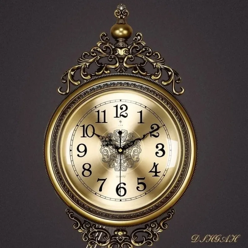 Reloj de pared dorado de lujo  - Luxury Watch Europe reseña y precio
