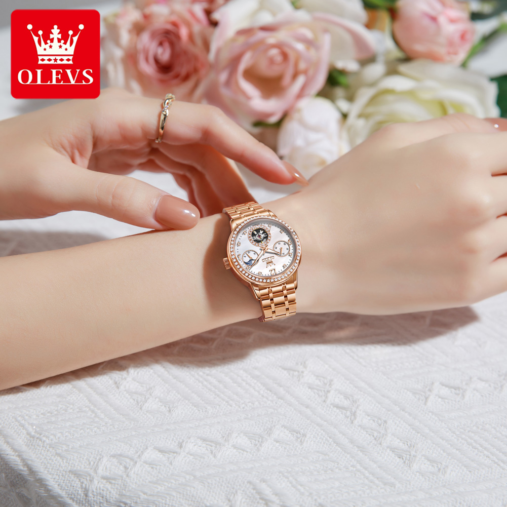 Relojes OLEVS para mujer, marc - Luxury Watch Usa reseña y precio