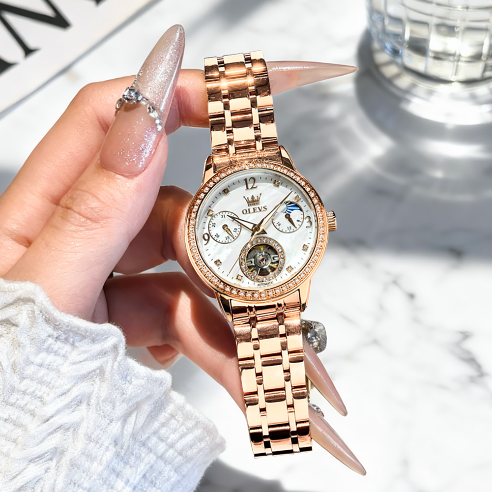 Relojes OLEVS para mujer, marc - Luxury Watch Usa reseña y precio