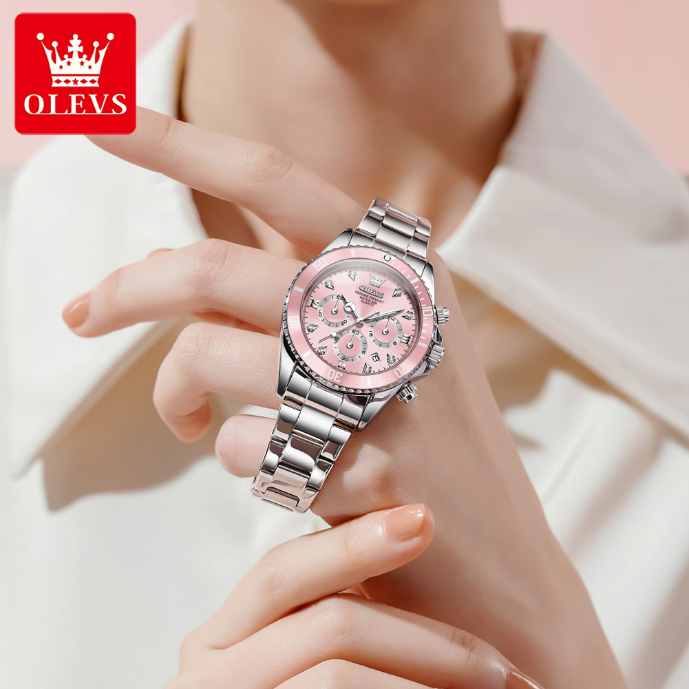 OLEVS Reloj de mujer 5632 relo - Luxury Watch Women reseña y precio