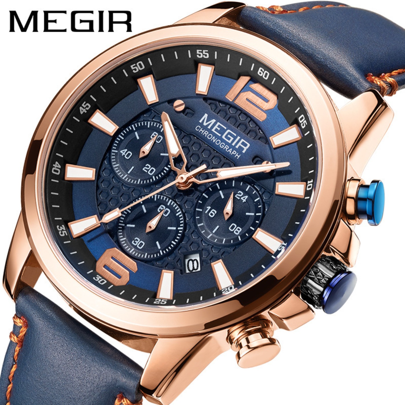 Relojes MEGIR 2020 de lujo par - Luxury Watch Brands reseña y precio